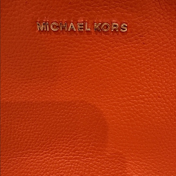 Michael Kors Deep Orange Crossbody Bag!! - Picture 4 of 9